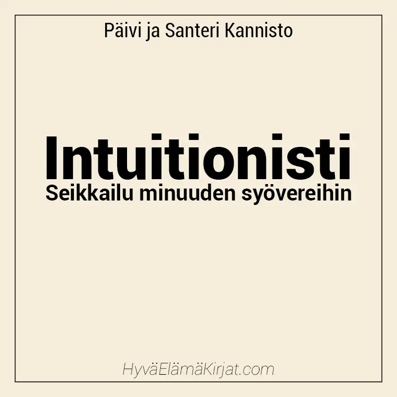 Kirja Intuitionisti kansikuva
